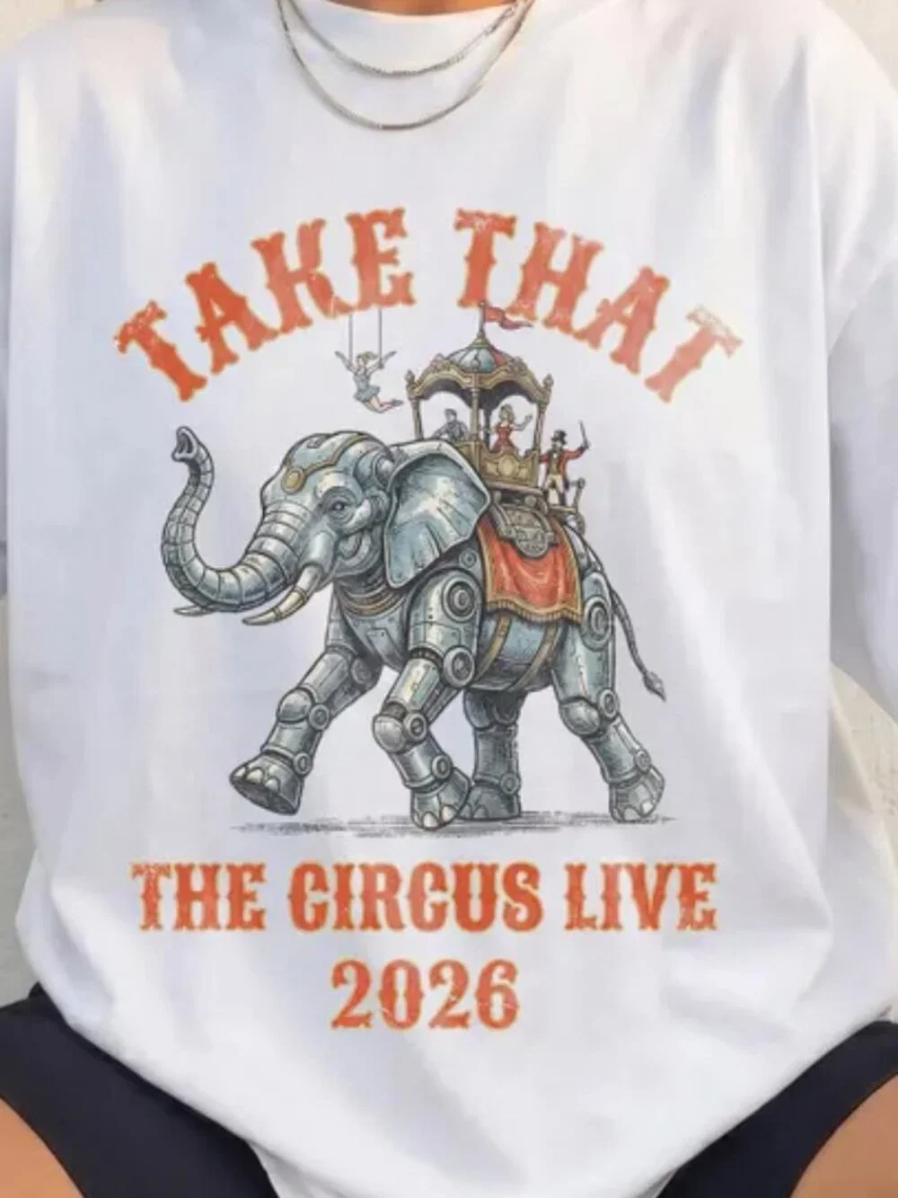 Take That Elephant Circus Live 2026 T-Shirt Tour Tee 276 - Picture 2 of 5